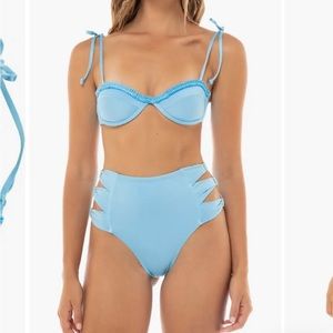 NWT Agua Bendita Willa Seed Bikini Set